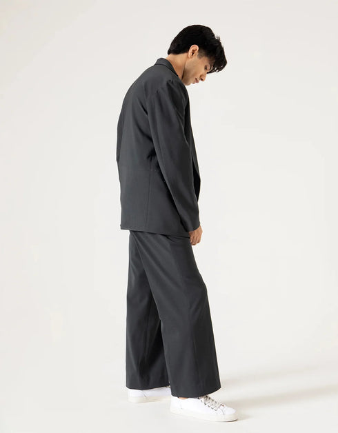 OVERSIZED TAILORED PANAMA BLAZER